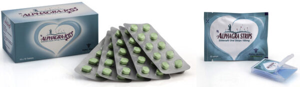 Alphagra Citrato de Sildenafila 100mg