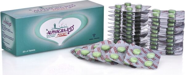 Alphagra Pocket Citrato de Sildenafila 100mg