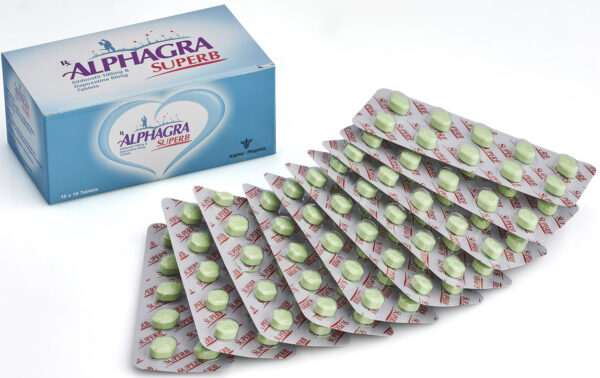 Alphagra Superb Sildenafila 100mg + Dapoxetina 60mg