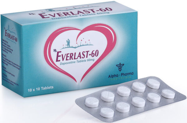 Everlast-60 Comprimidos de Dapoxetina 60mg