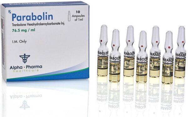 Parabolin - Hexahidrobenzilcarbonato de Trenbolona 76,5mg