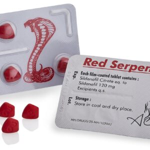 Red Serpent Comprimidos de Sildenafila 120mg