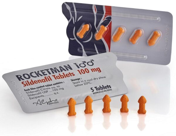 Rocketman Comprimidos de Sildenafila 100mg