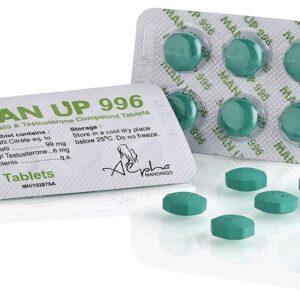 Man Up 996 Citrato de Sildenafila 99mg + 6mg de Metiltestosterona