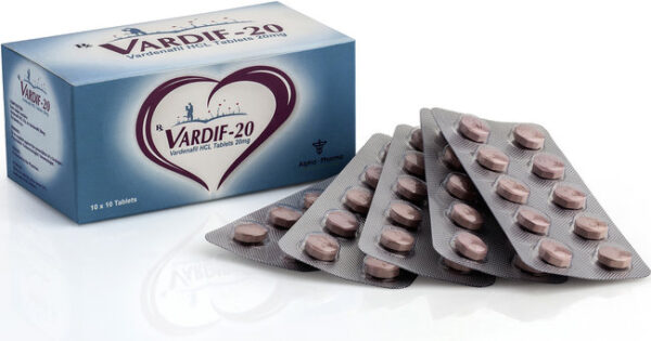 Vardif Vardenafila HCL 20mg